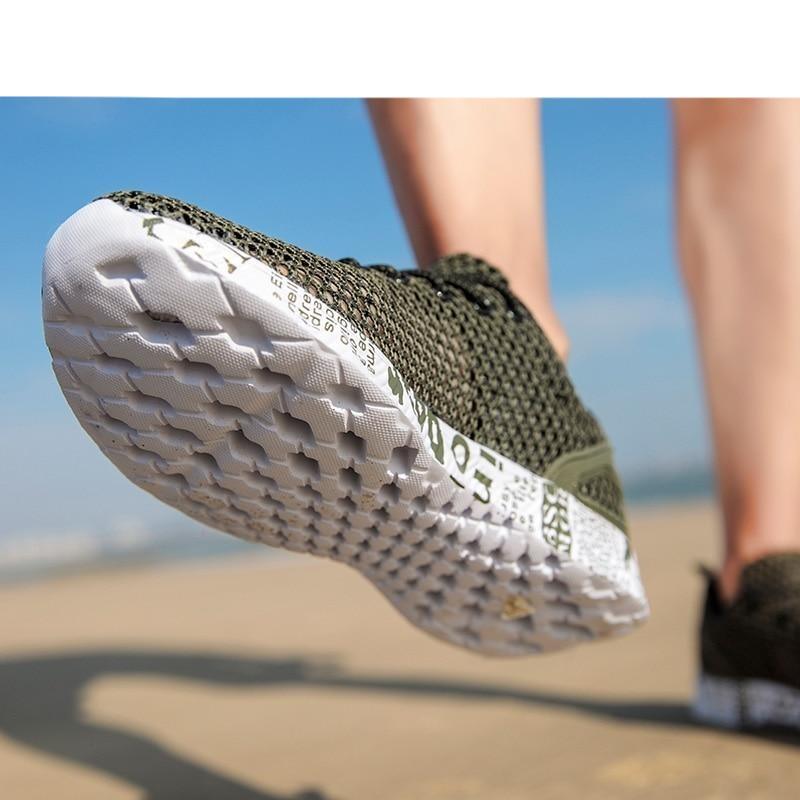 Men's Lightweight Aqua Quick Drying Beach Water Shoes