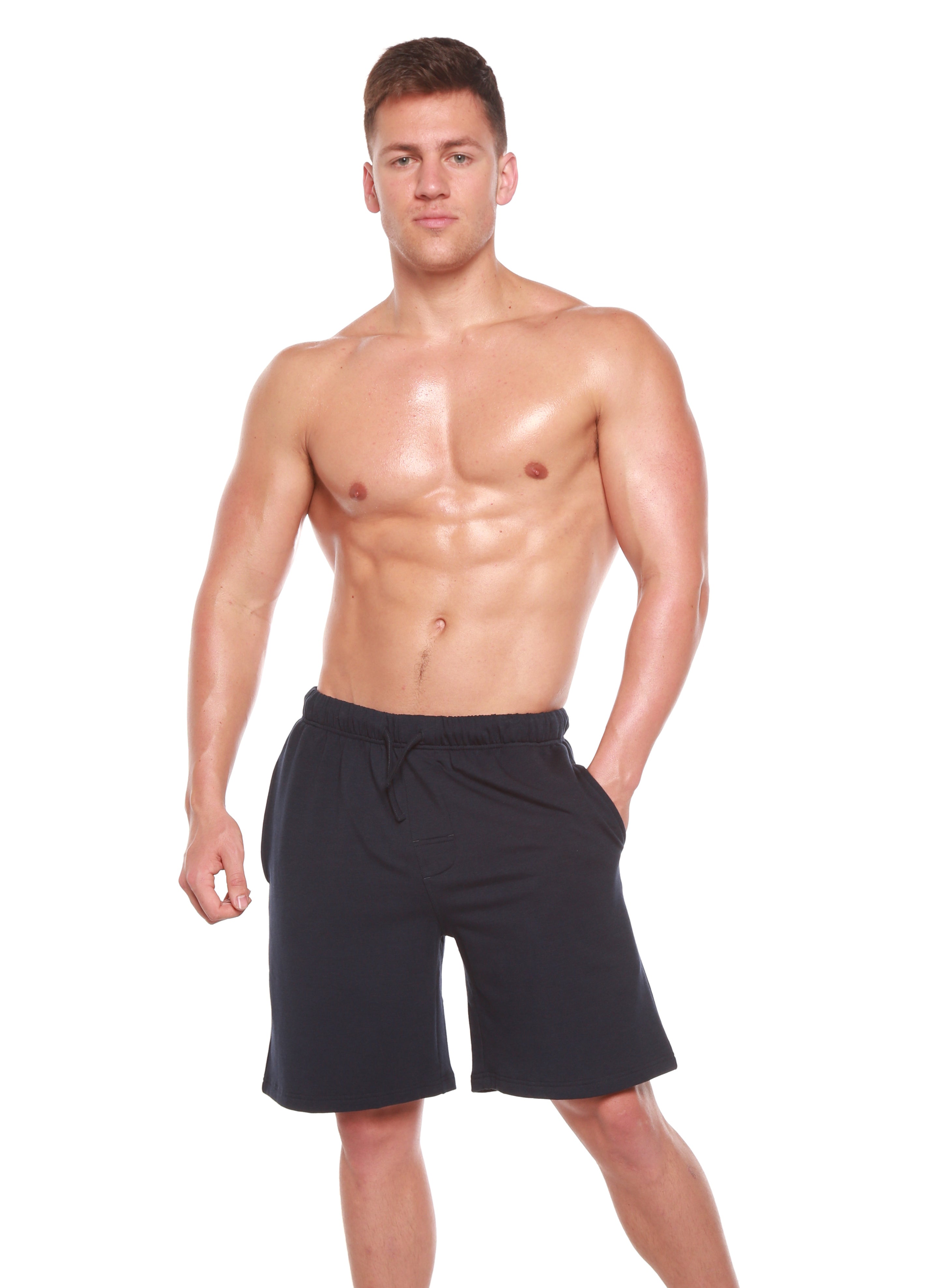 Men's Bamboo Viscose Fleece Lounge Shorts