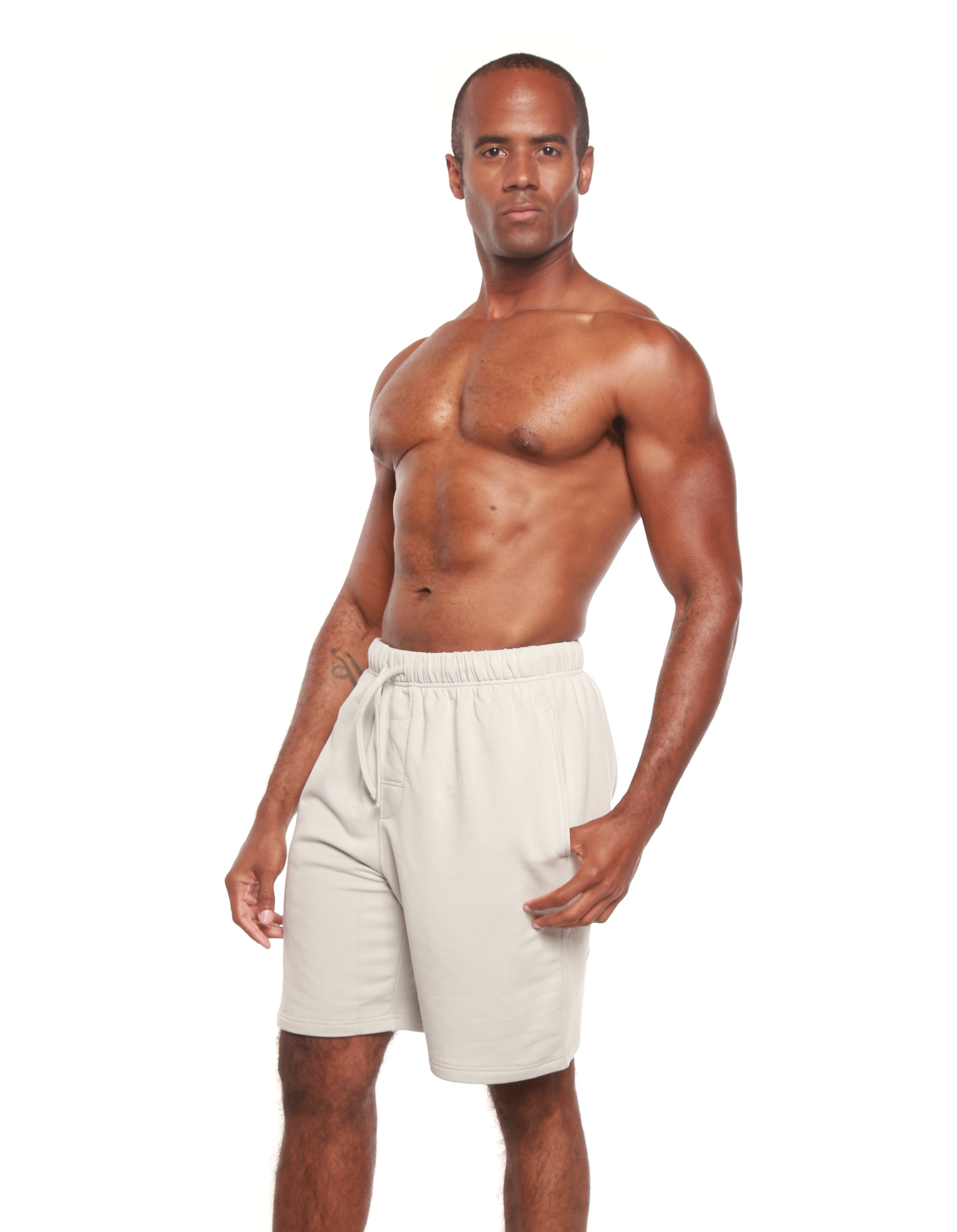 Men's Bamboo Viscose Fleece Lounge Shorts