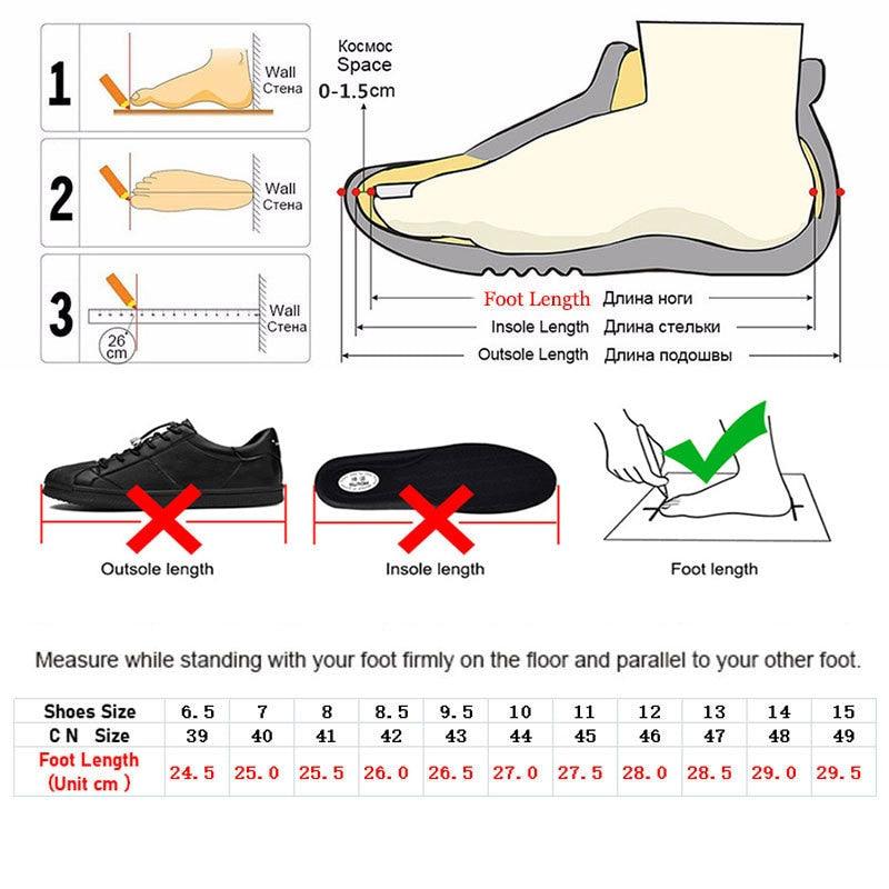 Men's Breathable White Mesh Running Sneakers Lightweight Trainers