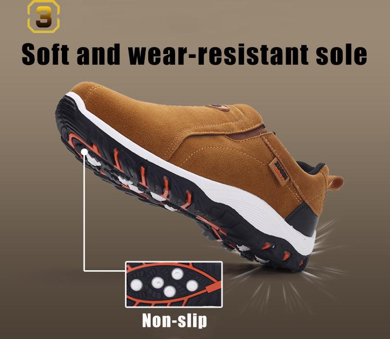 Men's Breathable Lightweight Slip-On Walking Shoes for Outdoor
