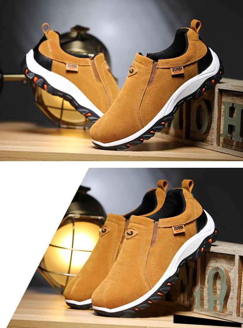 Men's Breathable Lightweight Slip-On Walking Shoes for Outdoor
