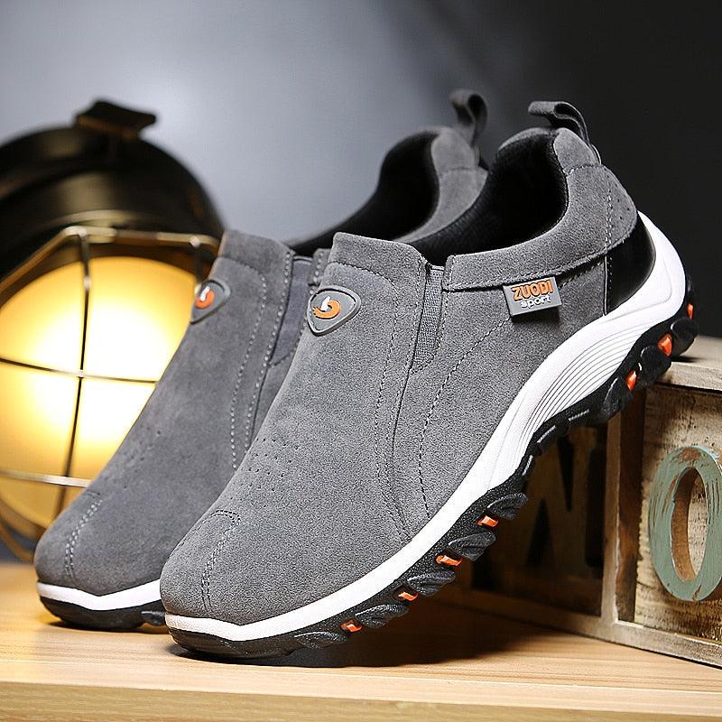 Men's Breathable Lightweight Slip-On Walking Shoes for Outdoor