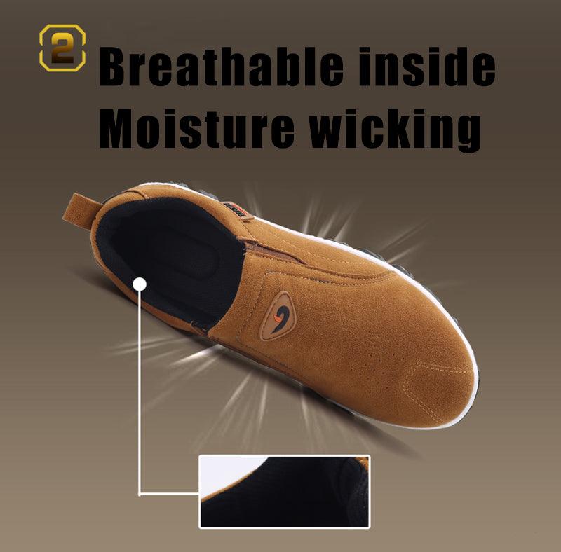 Men's Breathable Lightweight Slip-On Walking Shoes for Outdoor
