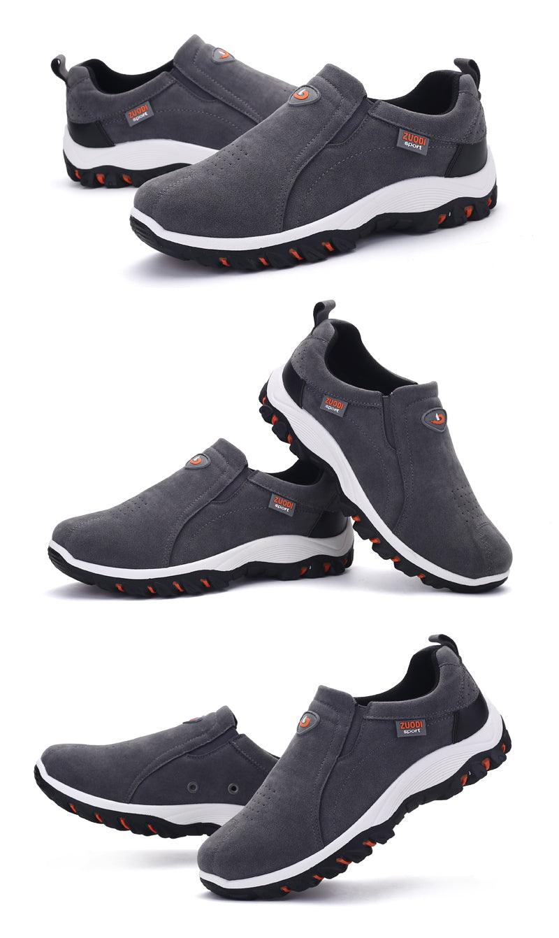 Men's Breathable Lightweight Slip-On Walking Shoes for Outdoor