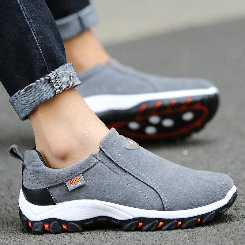 Men's Breathable Lightweight Slip-On Walking Shoes for Outdoor