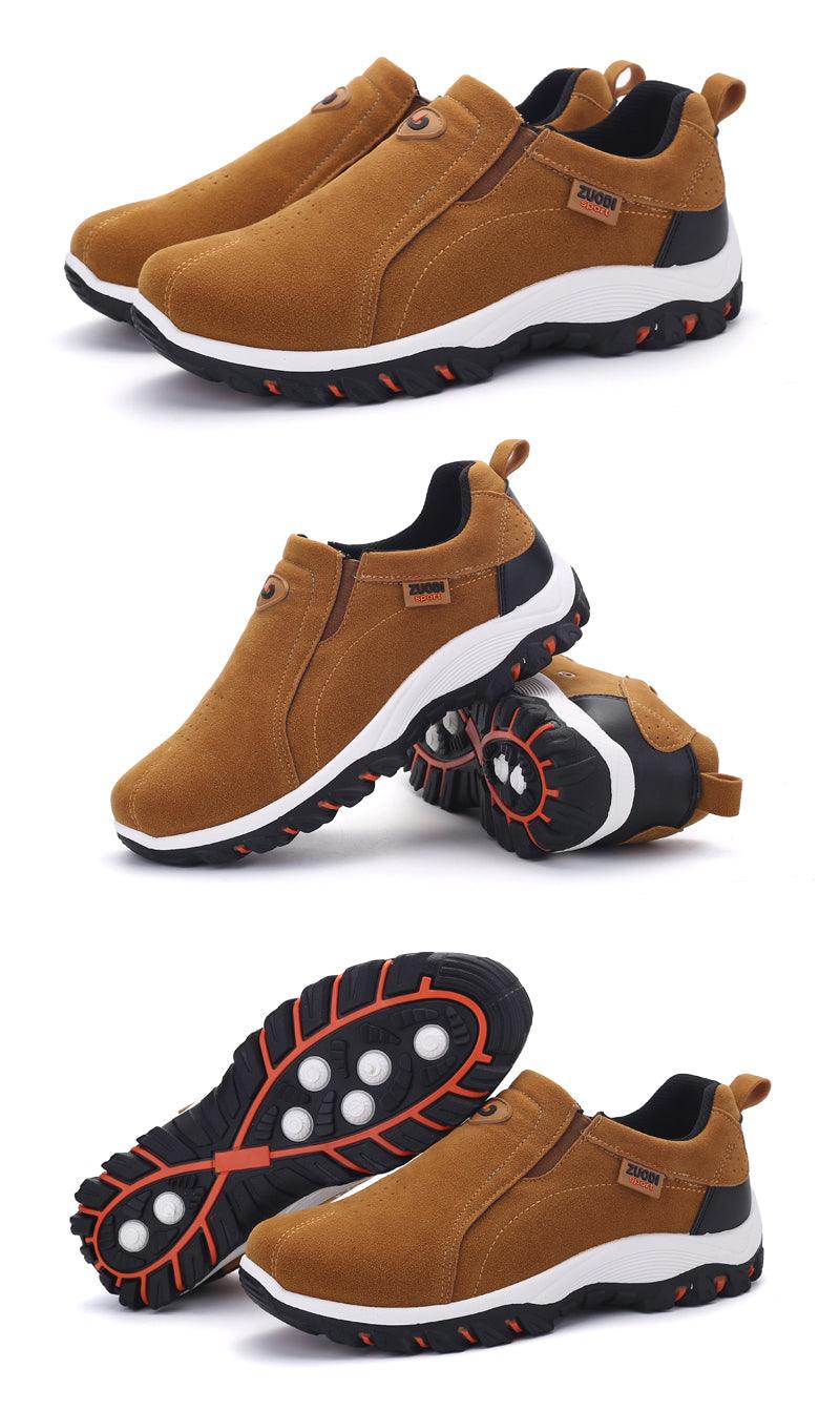 Men's Breathable Lightweight Slip-On Walking Shoes for Outdoor