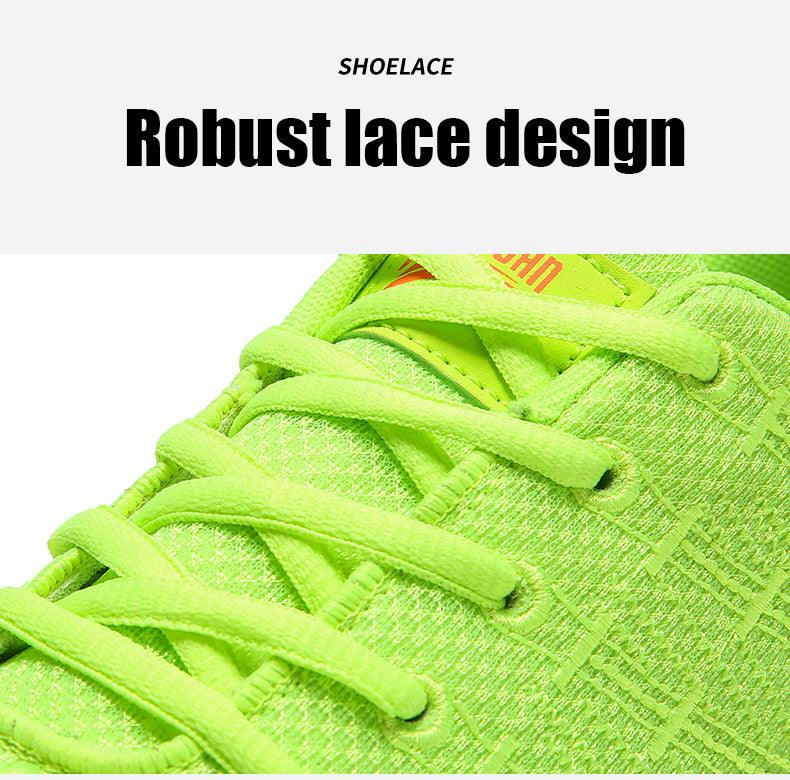 Men's Breathable Knit Running Sneakers Air Cushion Gym Shoes