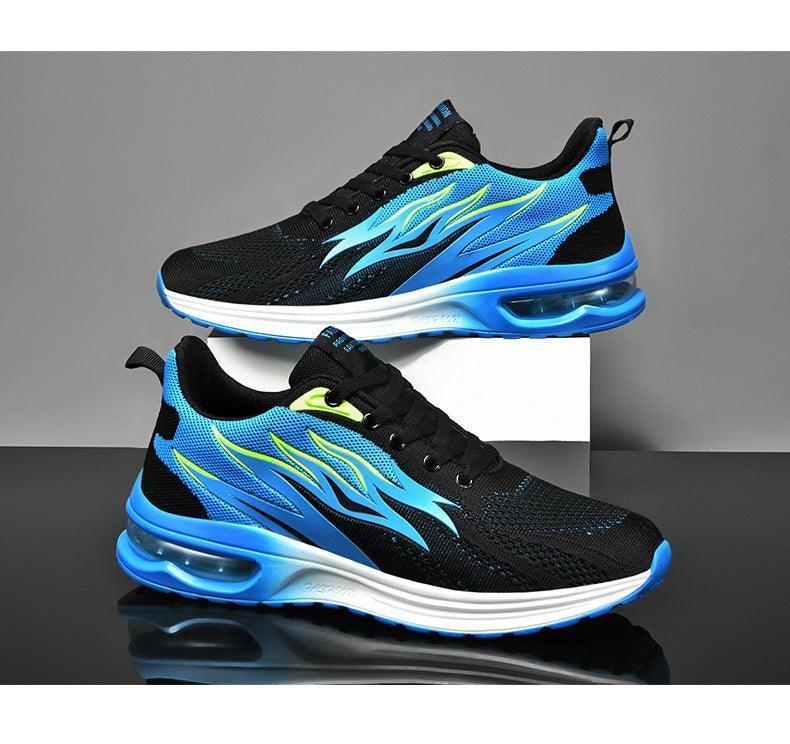 Unisex Abstract Knit Air Cushion Running Sneakers Sport Trainers