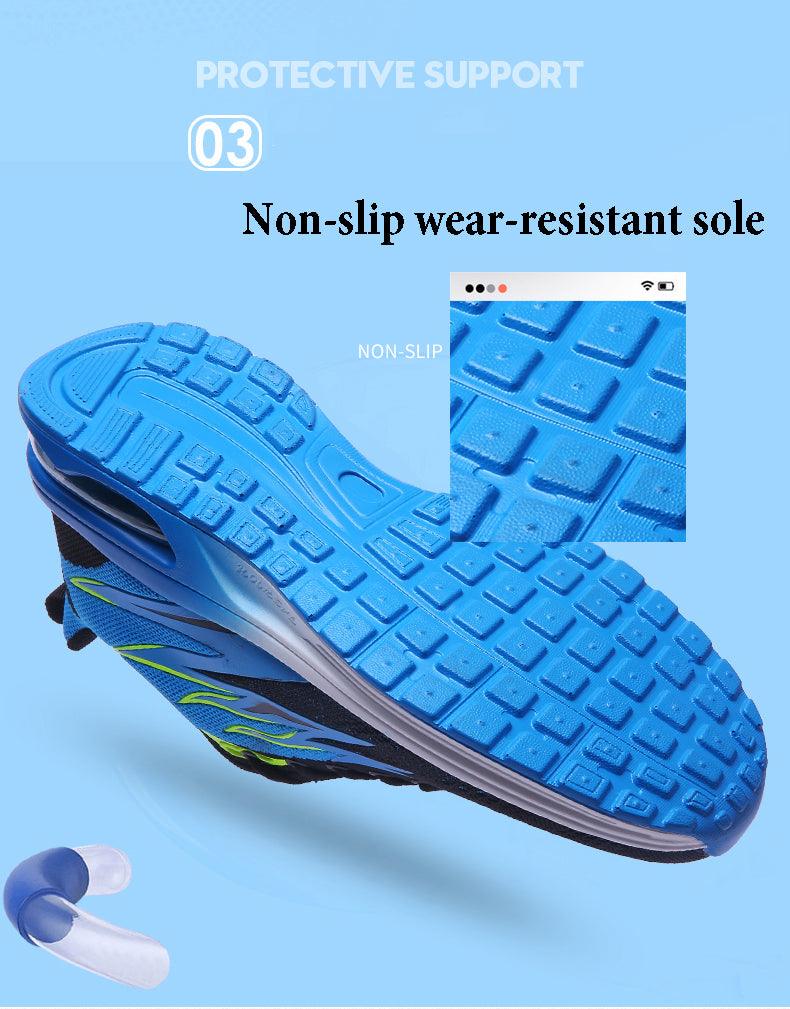 Unisex Abstract Knit Air Cushion Running Sneakers Sport Trainers