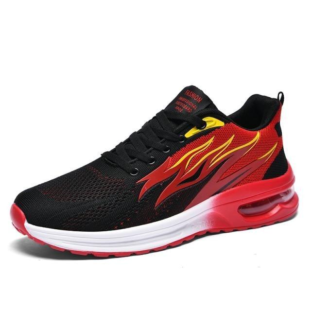 Unisex Abstract Knit Air Cushion Running Sneakers Sport Trainers