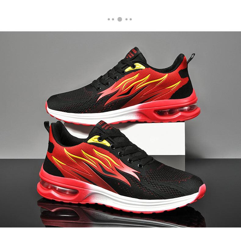 Unisex Abstract Knit Air Cushion Running Sneakers Sport Trainers