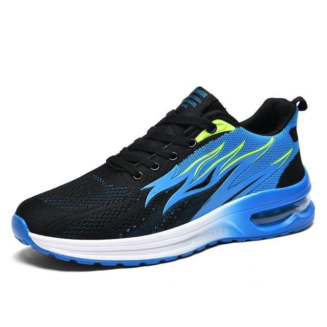 Unisex Abstract Knit Air Cushion Running Sneakers Sport Trainers