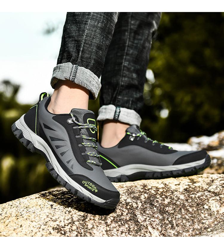 Men's Waterproof Hiking Boots Non-Slip Outdoor Walking Shoes