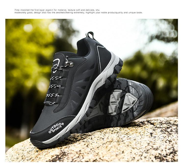 Men's Waterproof Hiking Boots Non-Slip Outdoor Walking Shoes