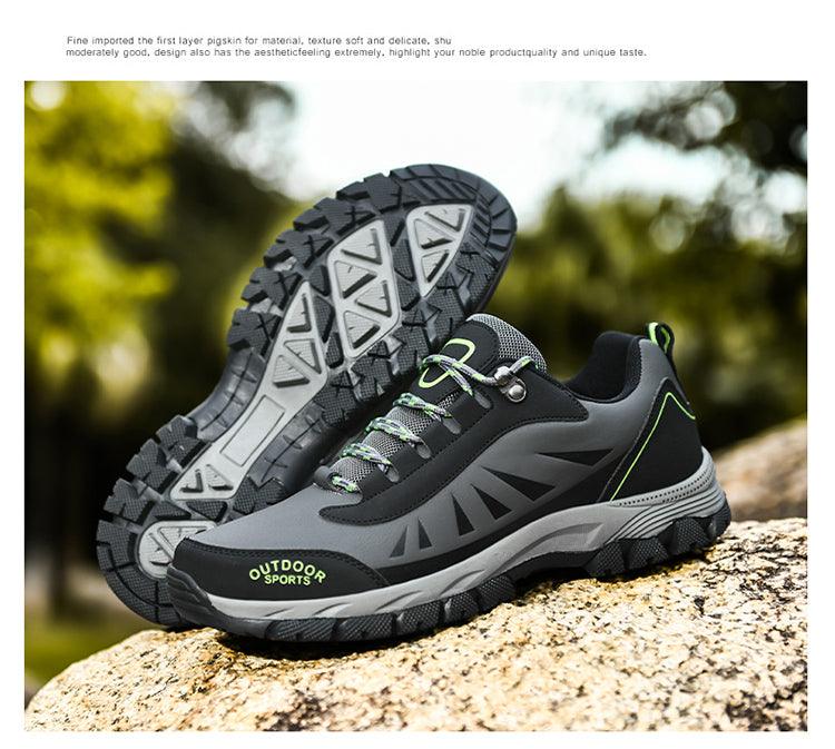 Men's Waterproof Hiking Boots Non-Slip Outdoor Walking Shoes