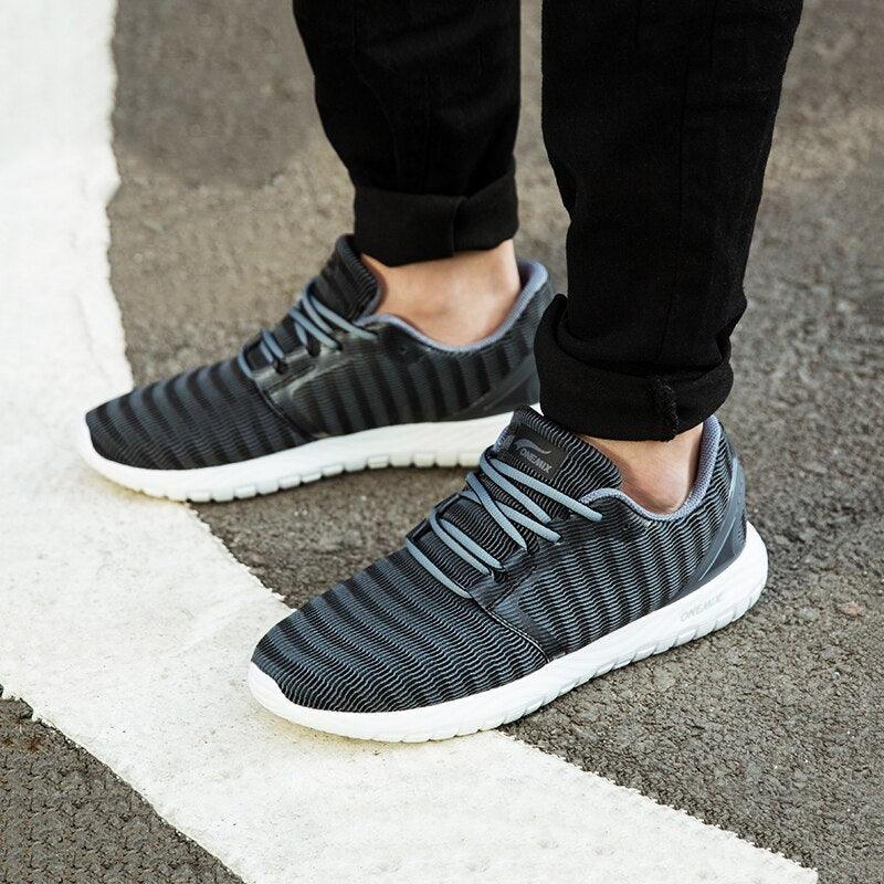 Men's Quick-Dry Lightweight Knit Running Sneakers Slip-On Trainers