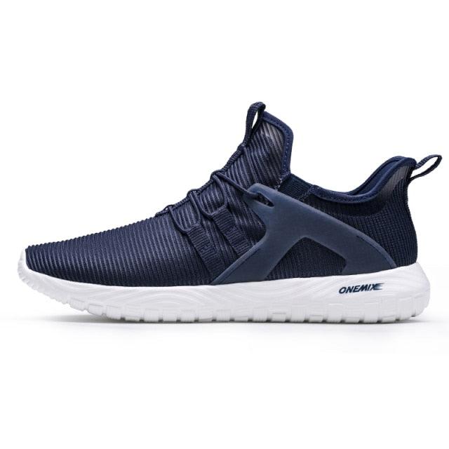 Men's Quick-Dry Lightweight Knit Running Sneakers Slip-On Trainers
