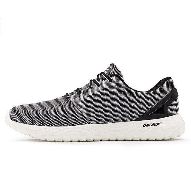 Men's Quick-Dry Lightweight Knit Running Sneakers Slip-On Trainers