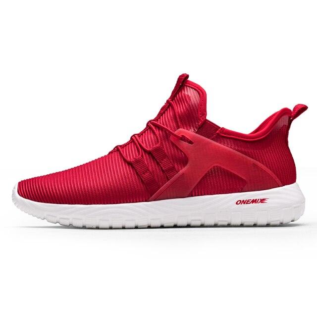 Men's Quick-Dry Lightweight Knit Running Sneakers Slip-On Trainers