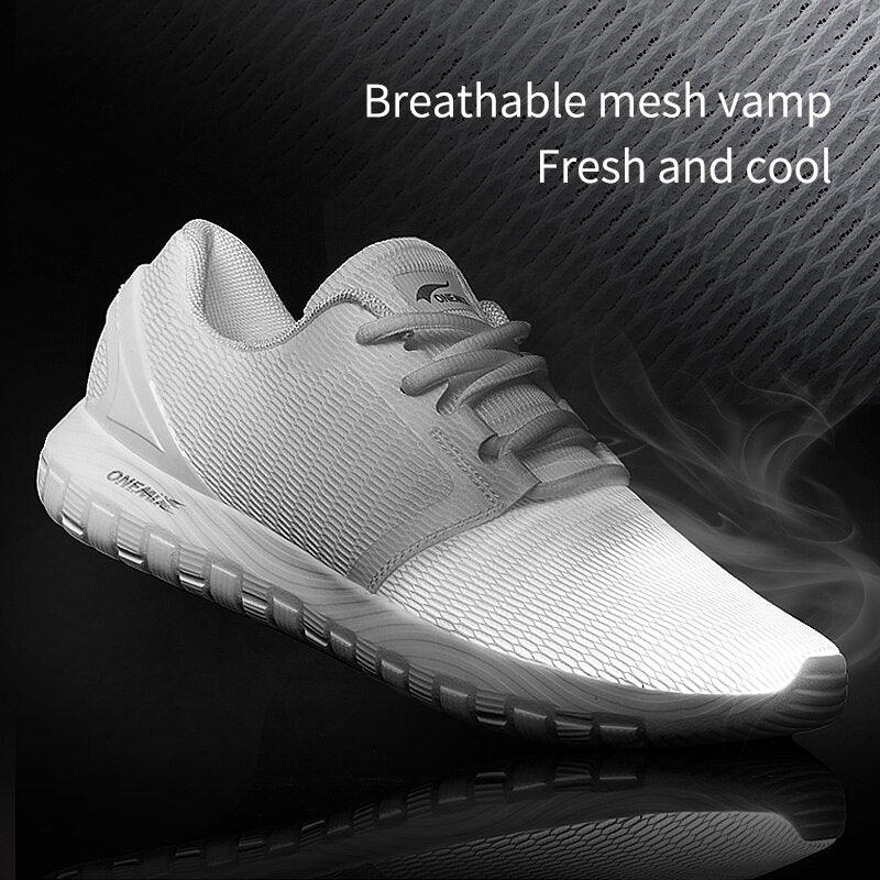 Men's Quick-Dry Lightweight Knit Running Sneakers Slip-On Trainers