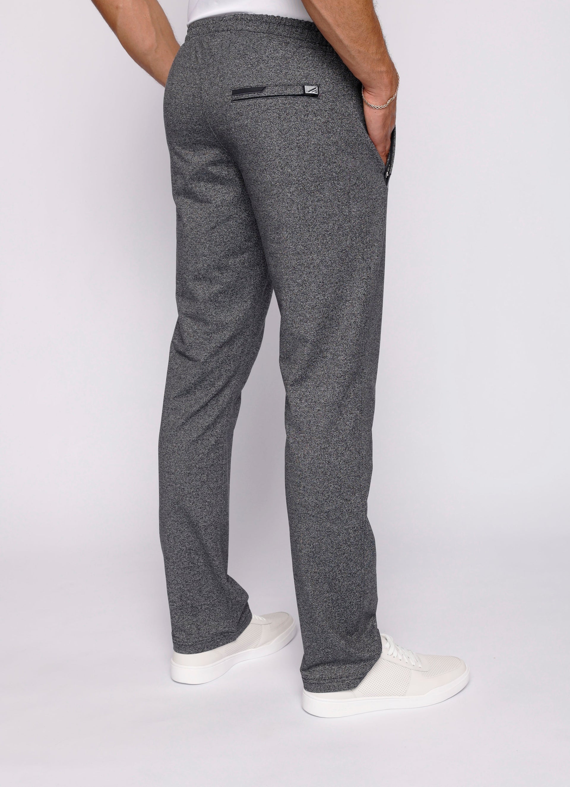 Men's Athletic Straight Fit Sweatpants in Grey - Image 24