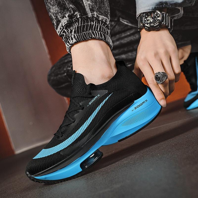 Men's Air Cushion Running Sneakers Lightweight Fitness Trainers