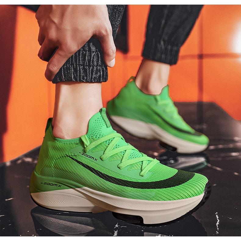 Men's Lightweight Breathable Knit Slip-On Walking Sneakers