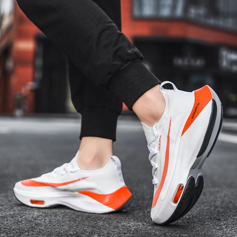 Men's Lightweight Breathable Knit Slip-On Walking Sneakers