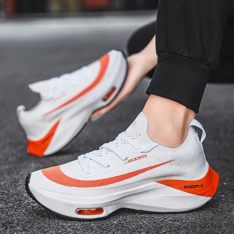 Men's Lightweight Breathable Knit Slip-On Walking Sneakers