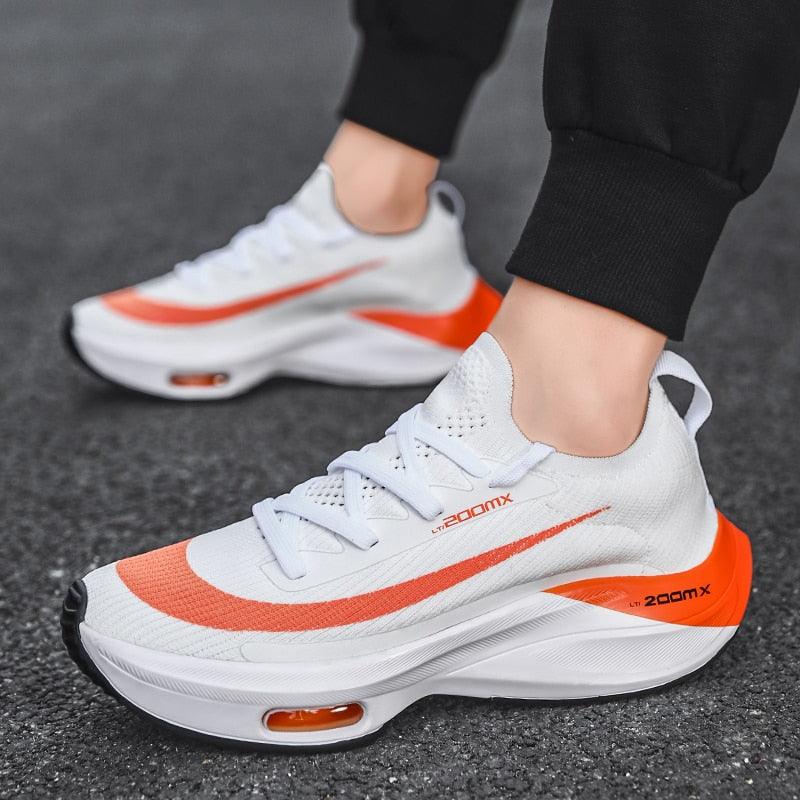 Men's Lightweight Breathable Knit Slip-On Walking Sneakers