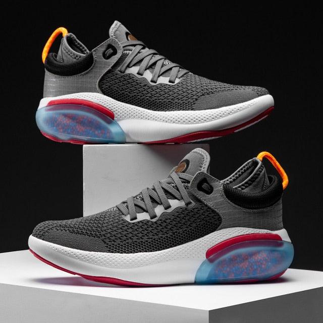 Men's Lightweight Breathable Knit Slip-On Walking Sneakers