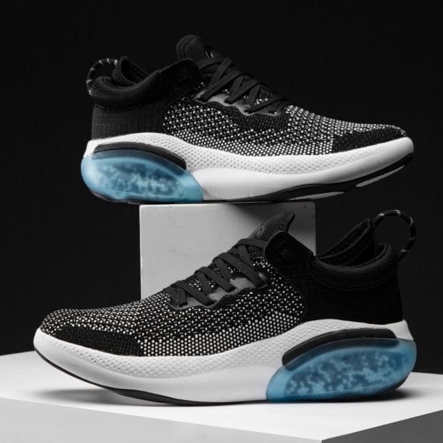 Men's Lightweight Breathable Knit Slip-On Walking Sneakers