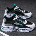 Unisex Streetwear Athletic Sneakers with Iridescent Panels