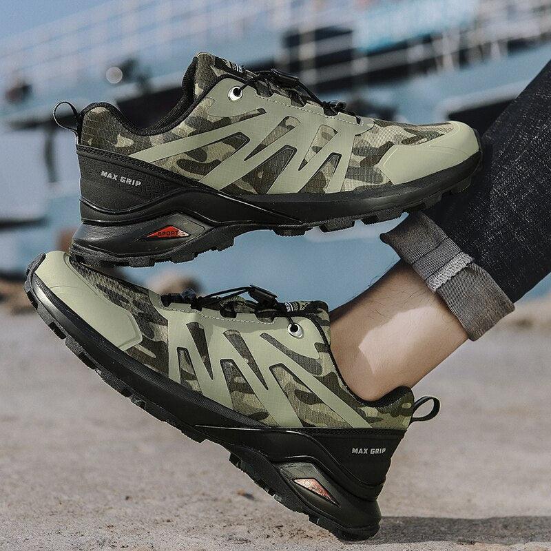 Men's Waterproof Trail Running Shoes for Hiking and Jogging