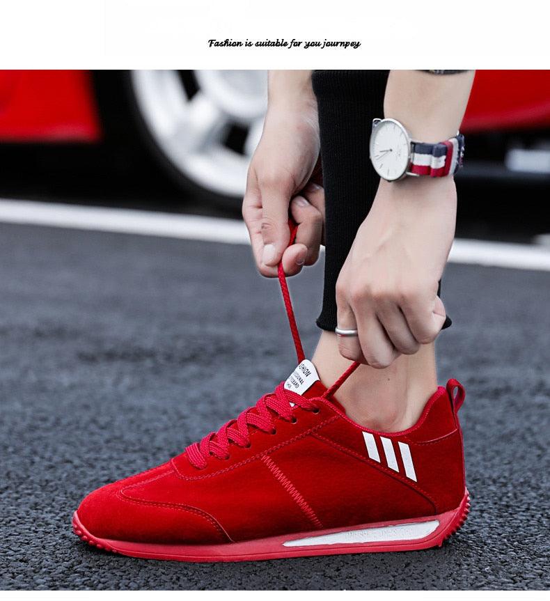 Men's Minimalist Athletic Sneakers - Lightweight Sport Joggers