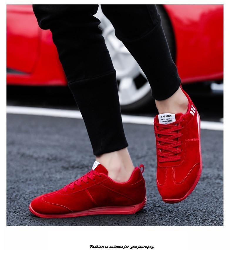 Men's Minimalist Athletic Sneakers - Lightweight Sport Joggers