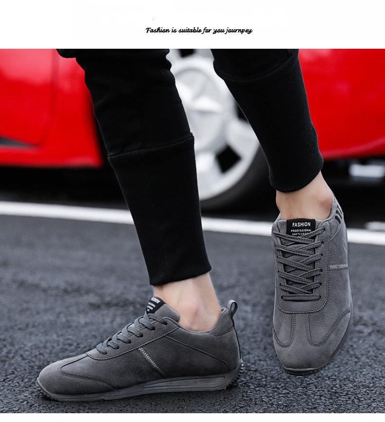 Men's Minimalist Athletic Sneakers - Lightweight Sport Joggers