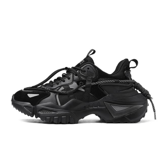 Men's Chunky Platform Sneakers – Height Increasing Casual Shoes