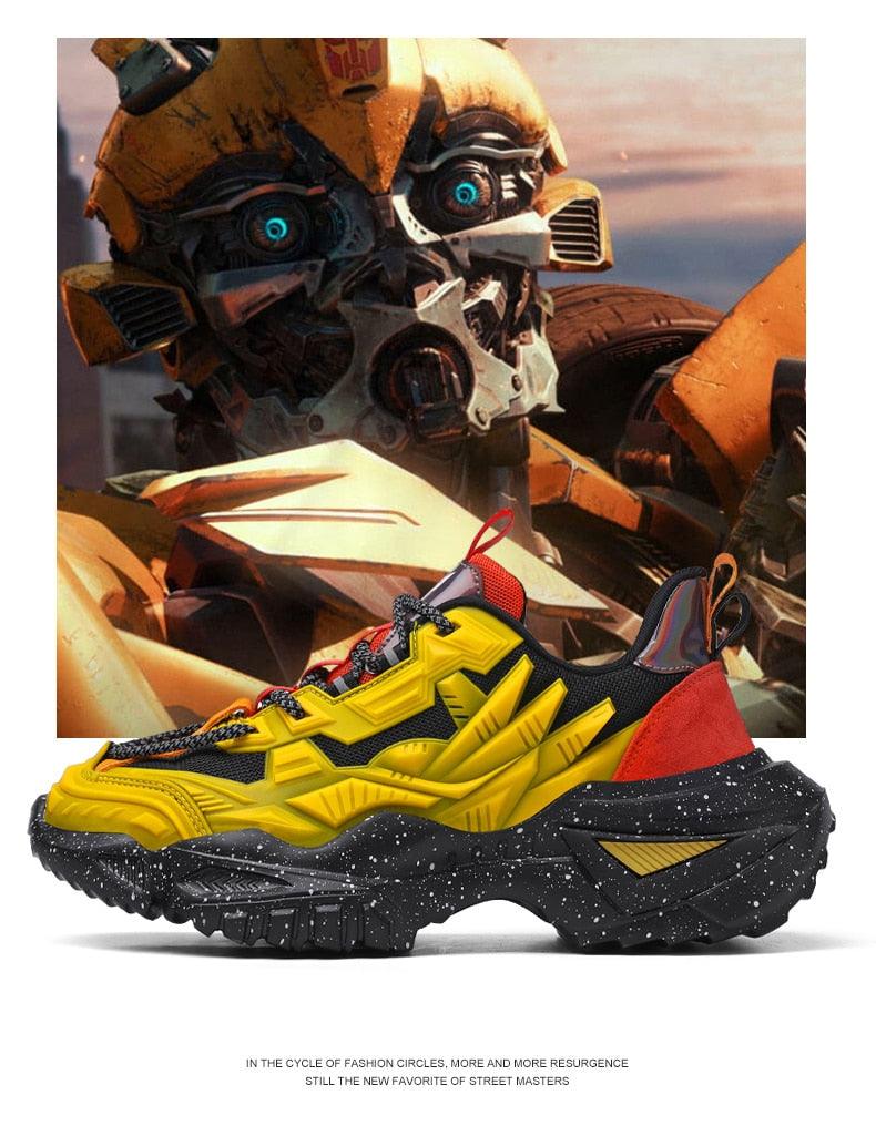 Men's Chunky Platform Sneakers – Height Increasing Casual Shoes