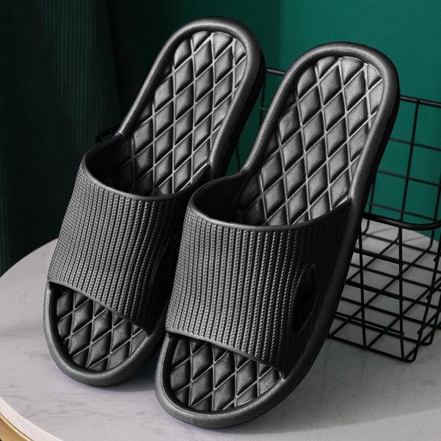Unisex Lightweight Thicken Cushioned Shower Slide Sandals