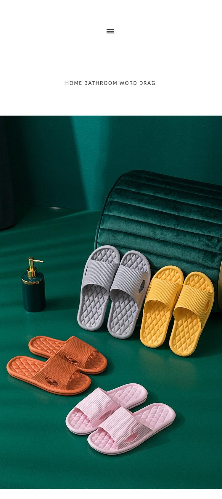 Unisex Lightweight Thicken Cushioned Shower Slide Sandals