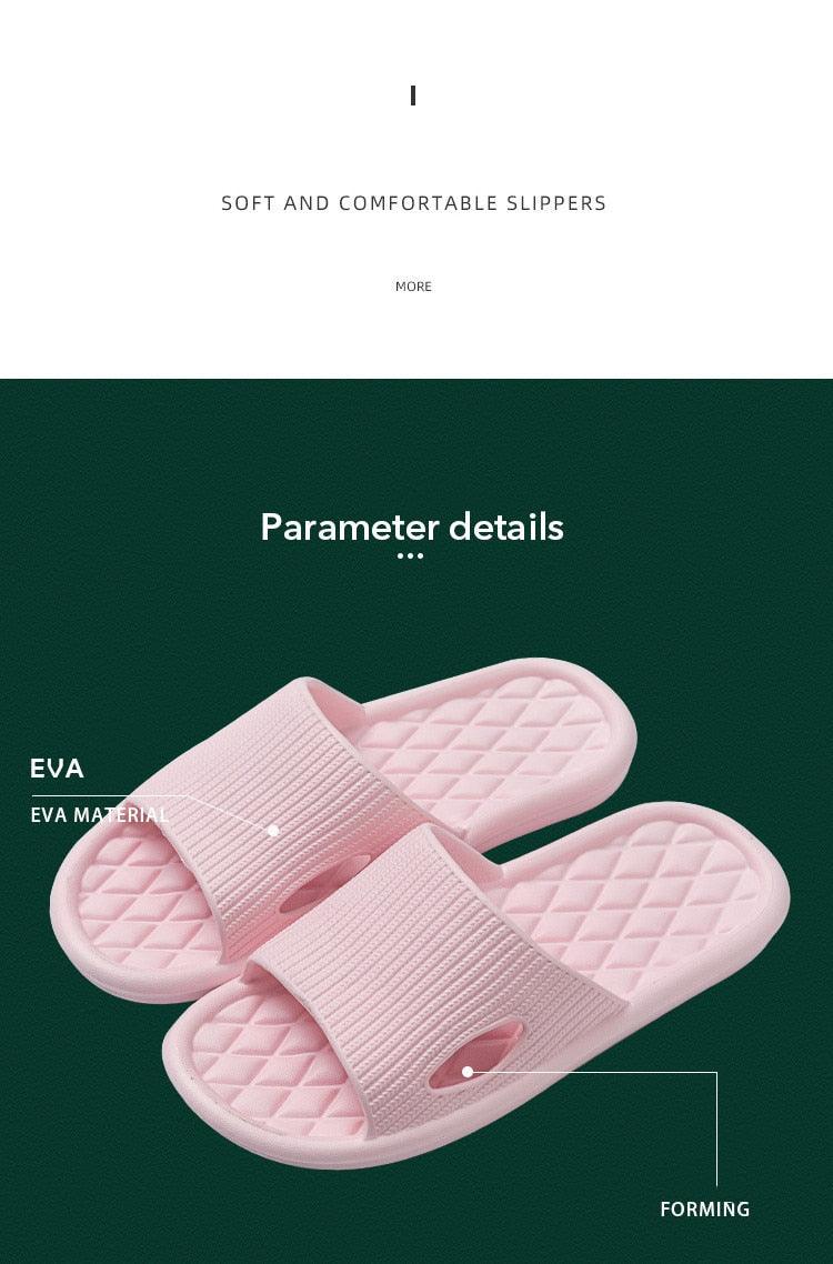Unisex Lightweight Thicken Cushioned Shower Slide Sandals
