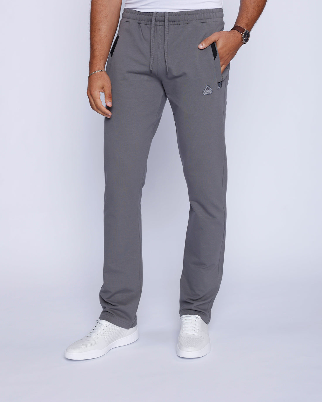 Men's Tall Fit Athletic Sweatpants in Navy Blue - Image 42