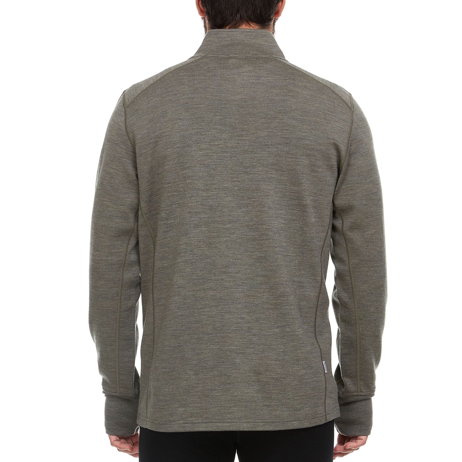 Men's Heavyweight 100% Merino Wool 1/4 Zip Pullover