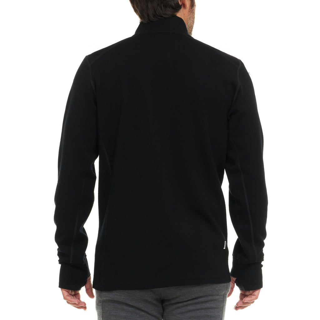 Men's Heavyweight Merino Wool Full Zip Sweater