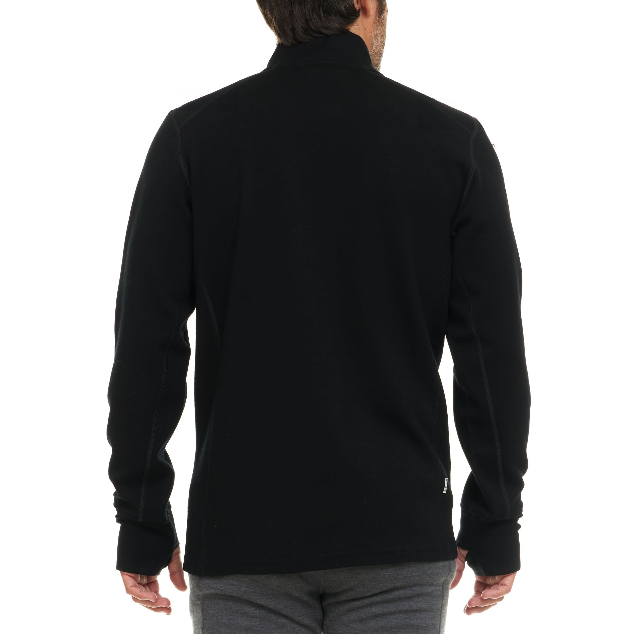 Men's Heavyweight Merino Wool Full Zip Sweater