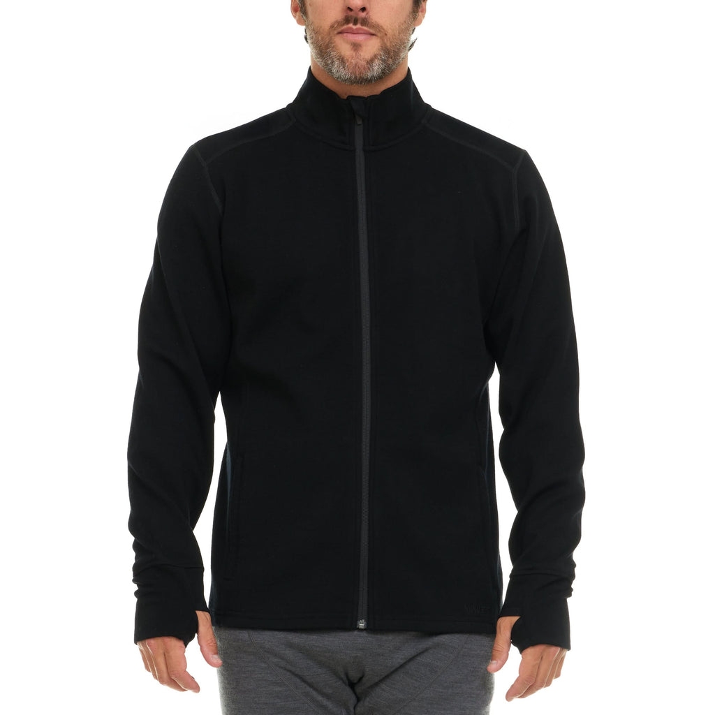 Men's Heavyweight Merino Wool Full Zip Sweater