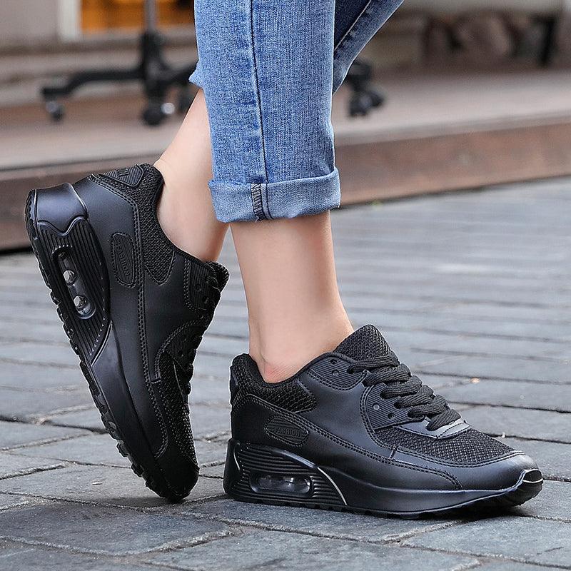 Unisex Air Cushion Mesh Running Sneakers - Streetwear Casual