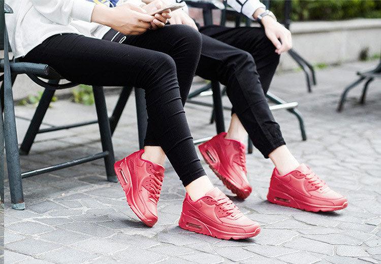 Unisex Air Cushion Mesh Running Sneakers - Streetwear Casual